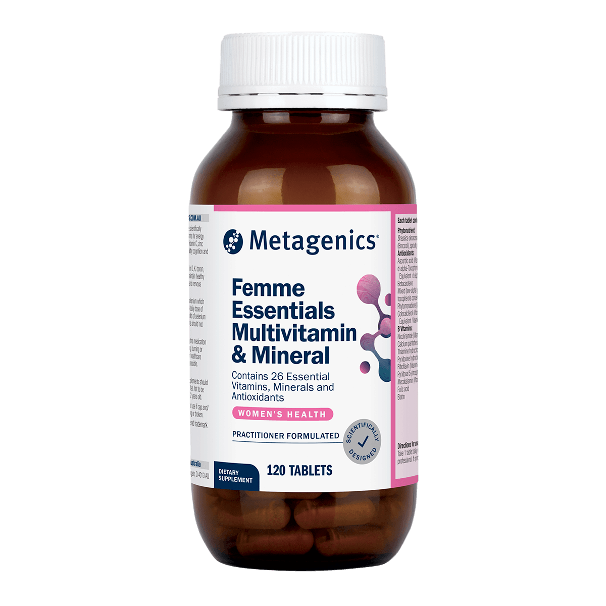 Metagenics Femme Essentials Multivitamin and Mineral