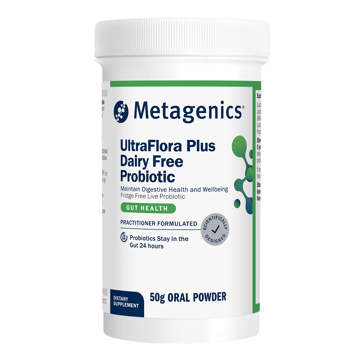 Metagenics UltraFlora Plus Dairy Free Probiotic