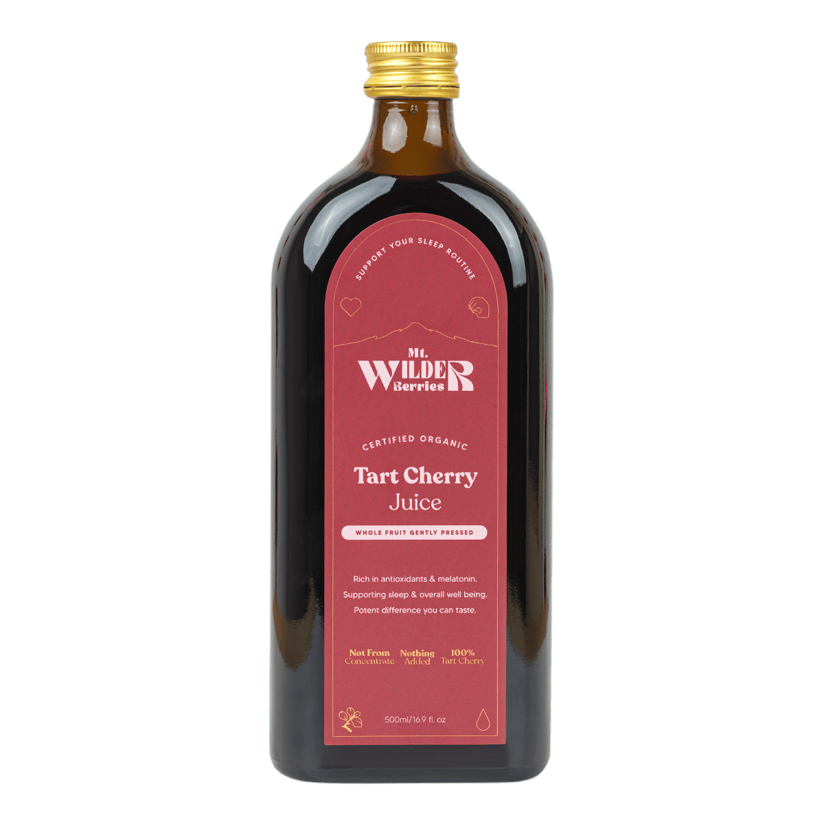 Mt. Wilder Berries Tart Cherry Organic Pressed Juice