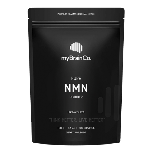 myBrainCo. Pure, micronised NMN powder