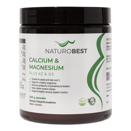 NaturoBest Calcium & Magnesium Plus K2 & D3