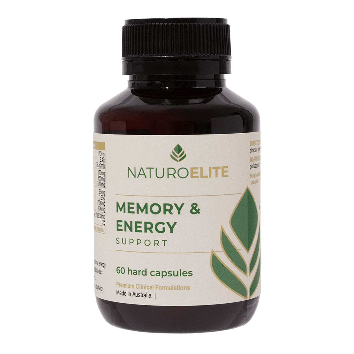 NaturoElite Memory & Energy Support