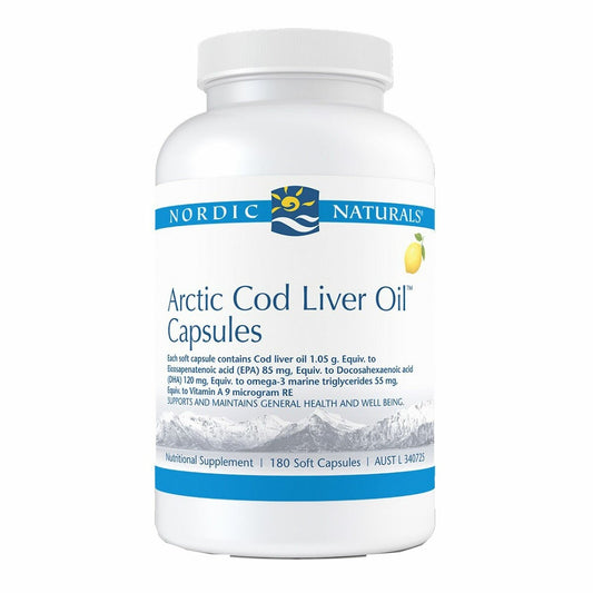 Nordic Naturals Arctic Cod Liver Oil Capsules