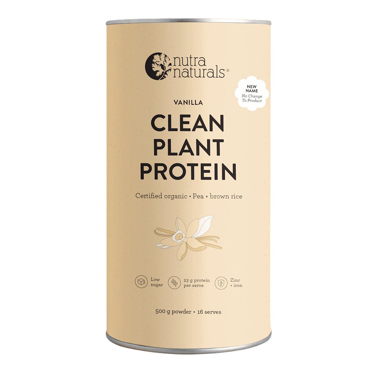 Nutra Organics Clean Plant Protein Vanilla