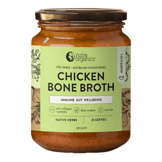 Nutra Organics Chicken Broth Concentrate Native Herbs