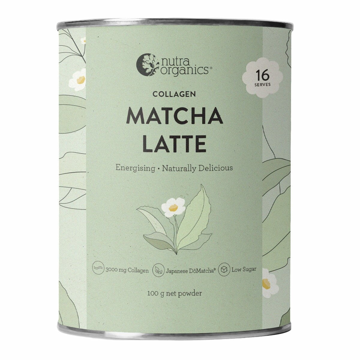 Nutra Organics Collagen Matcha Latte