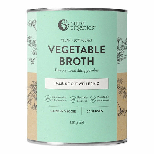 Nutra Organics Vegetable Broth Garden Veggie