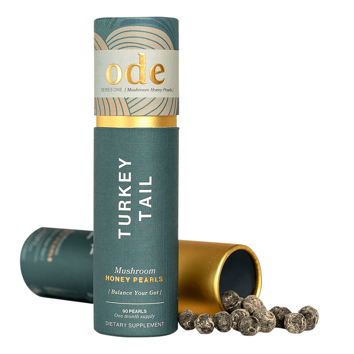 Ode Health Turkey Tail Honey Pearls