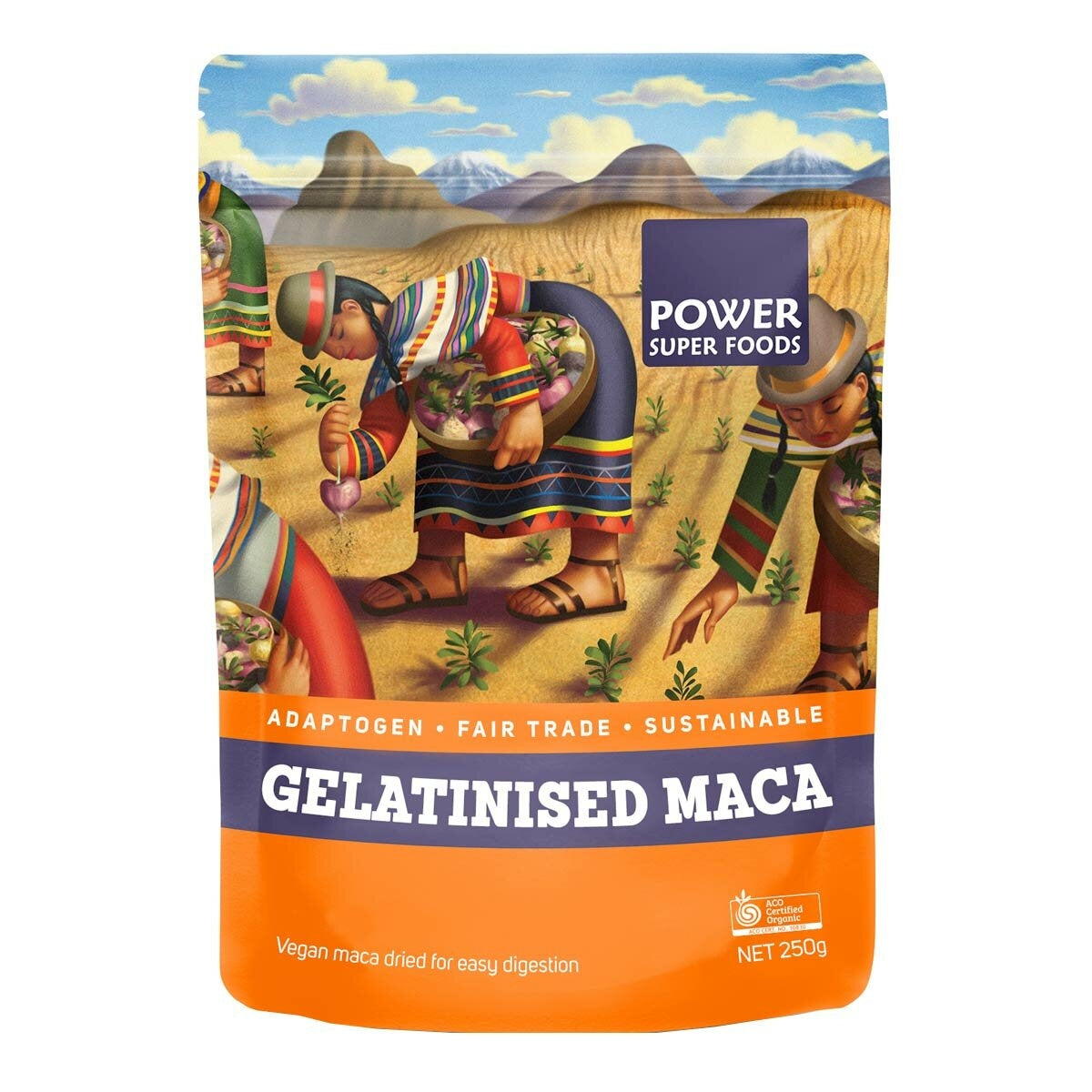 Power Super Foods Gelatinised Maca Powder