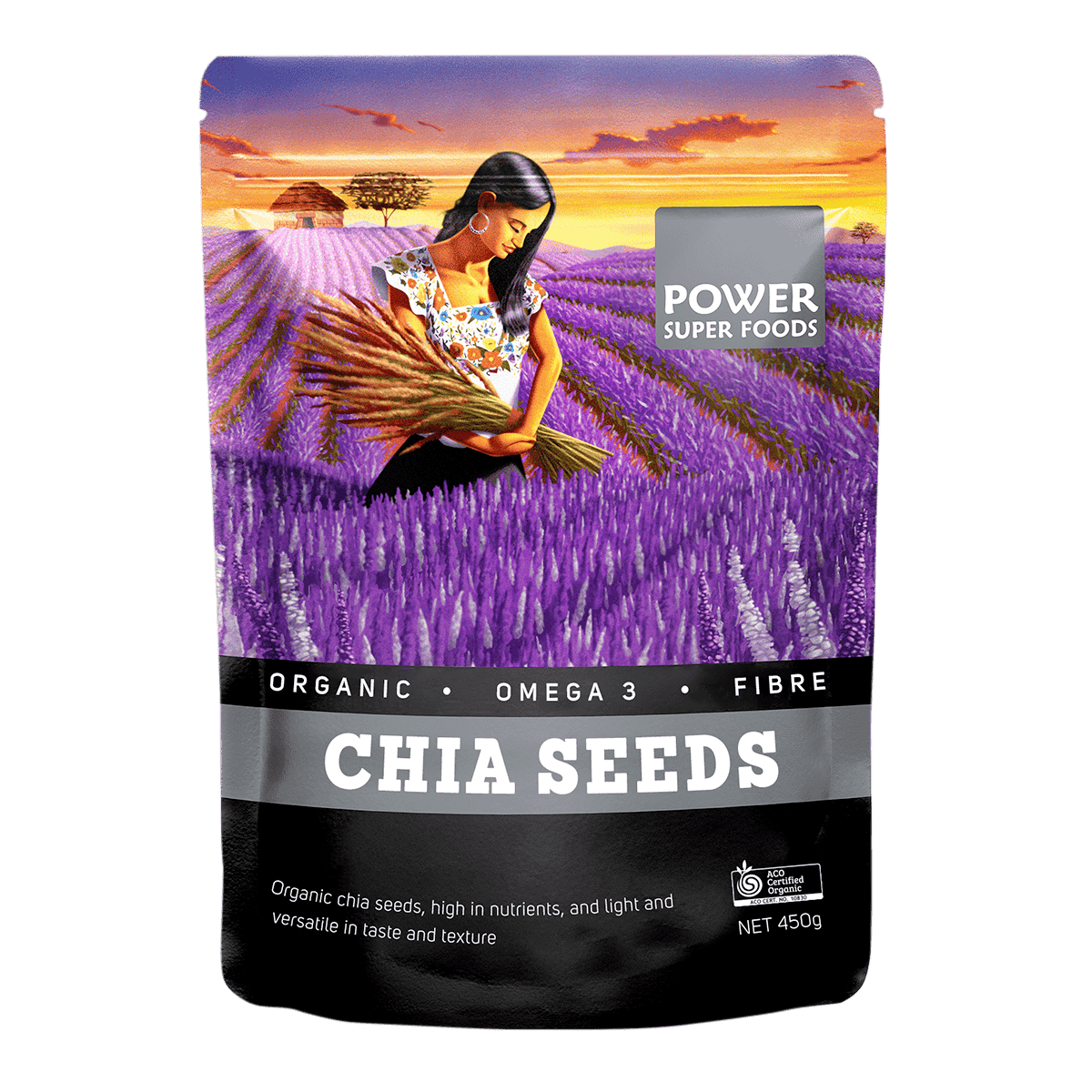 Power Super Foods Organic Chia Seeds
