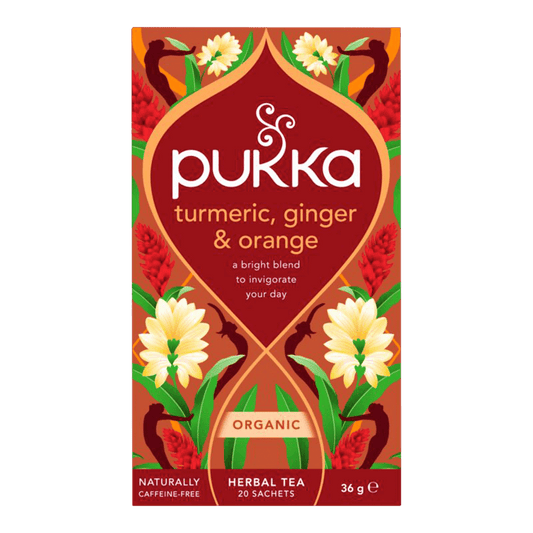 Pukka Herbs Turmeric, Ginger & Orange