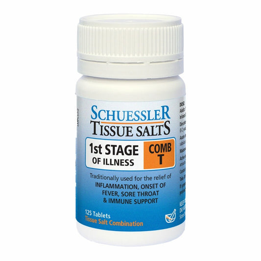 Schuessler Tissue Salts 1st Stage of Illness Combination T