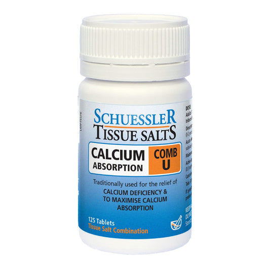 Schuessler Tissue Salts Calcium Absorption Combination U