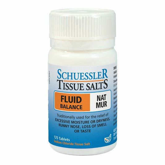 Schuessler Tissue Salts Fluid Balance Nat Mur