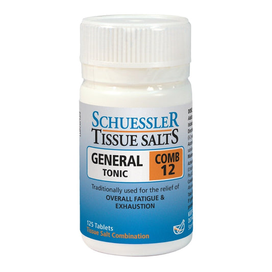 Schuessler Tissue Salts General Tonic Combination 12