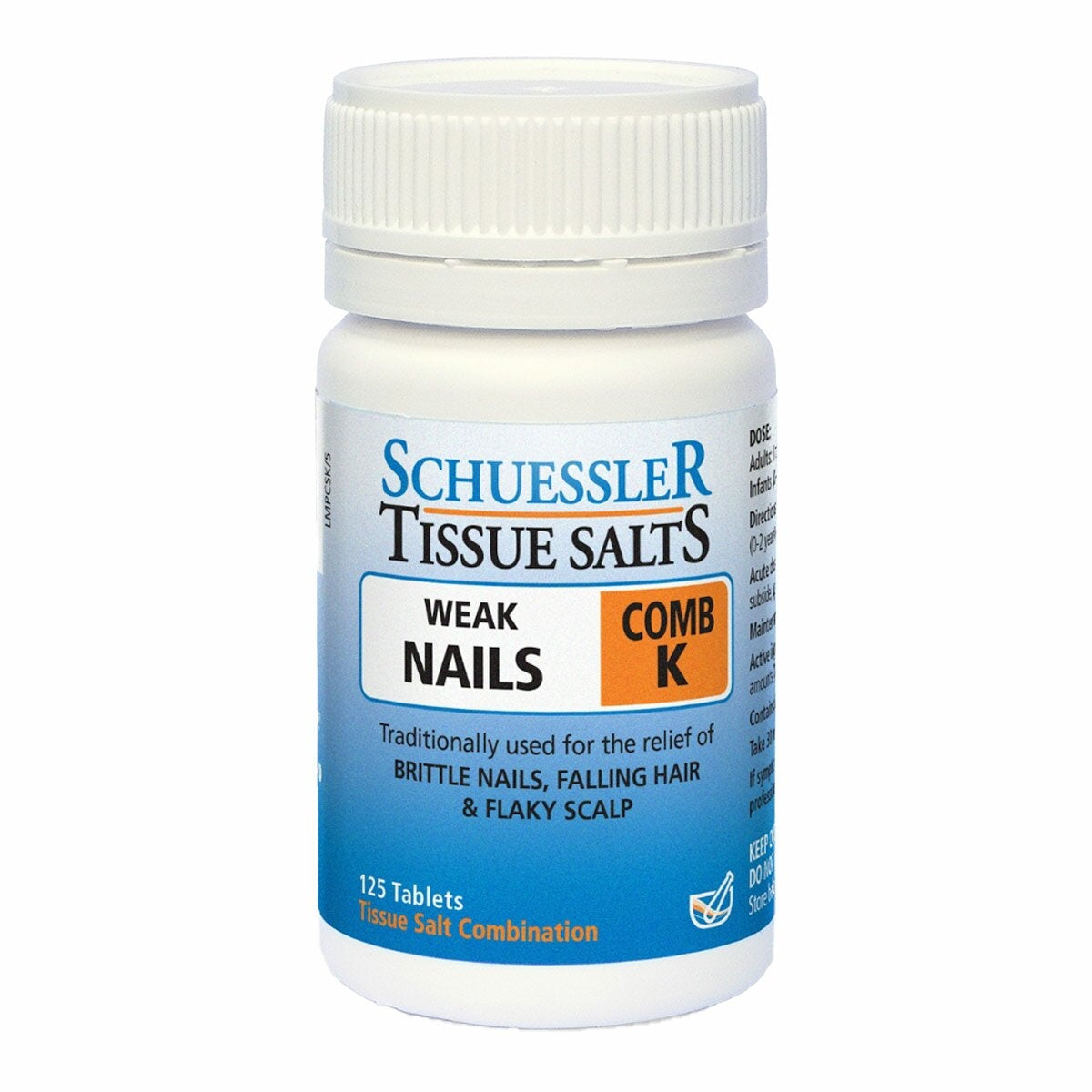 Schuessler Tissue Salts Weak Nails Combination K
