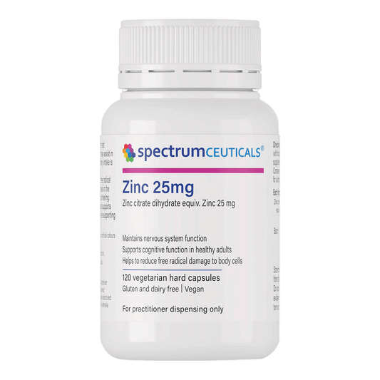 Spectrumceuticals Zinc 25mg
