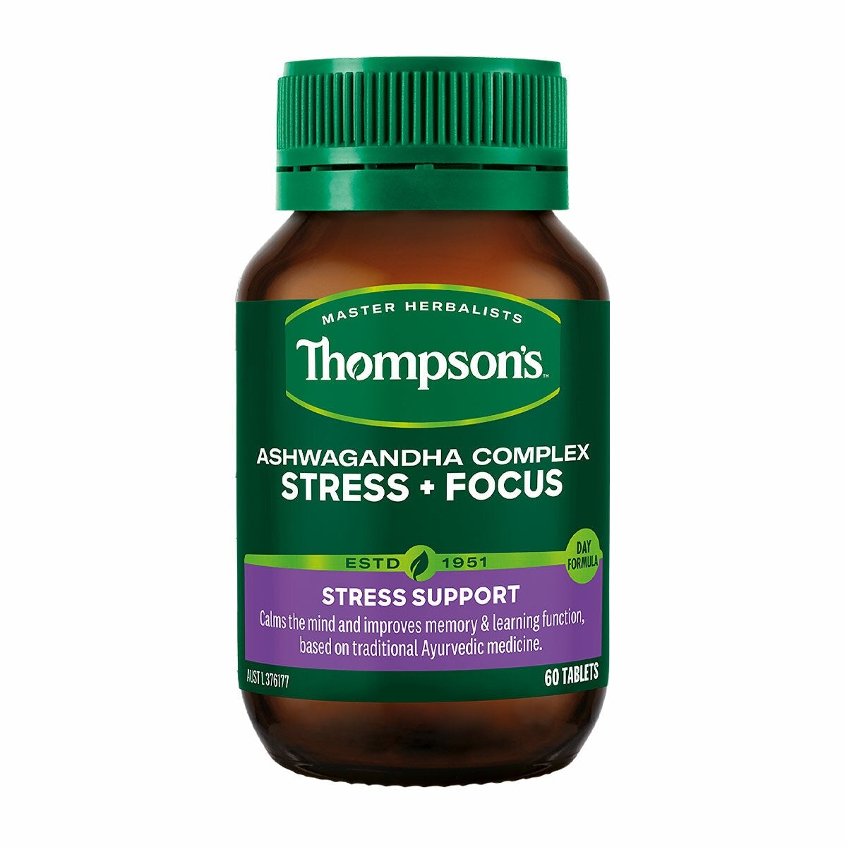 Thompson's Ashwagandha Complex Stress + Focus