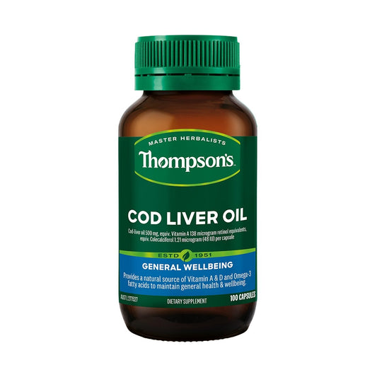 Thompson's Support omega-3 fatty acid levels in the body