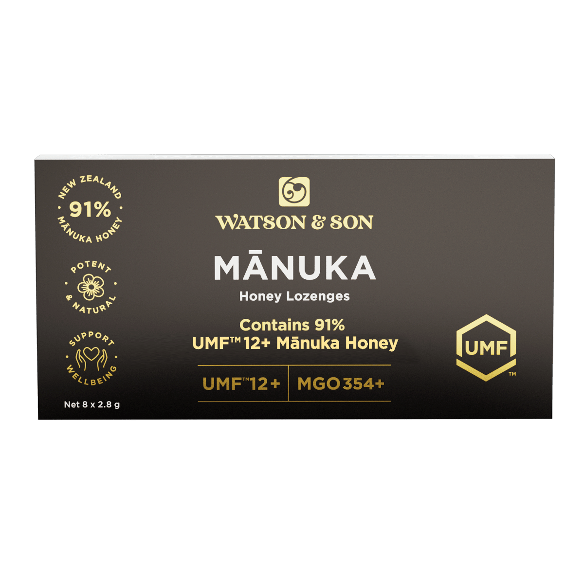 Watson and Son Manuka Honey Lozenges UMF 12+/MGO 354+