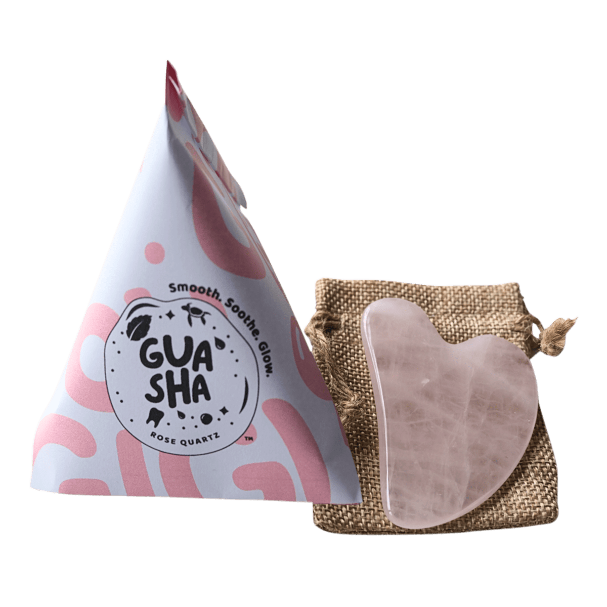 ohGiGi Rose Quartz Gua Sha